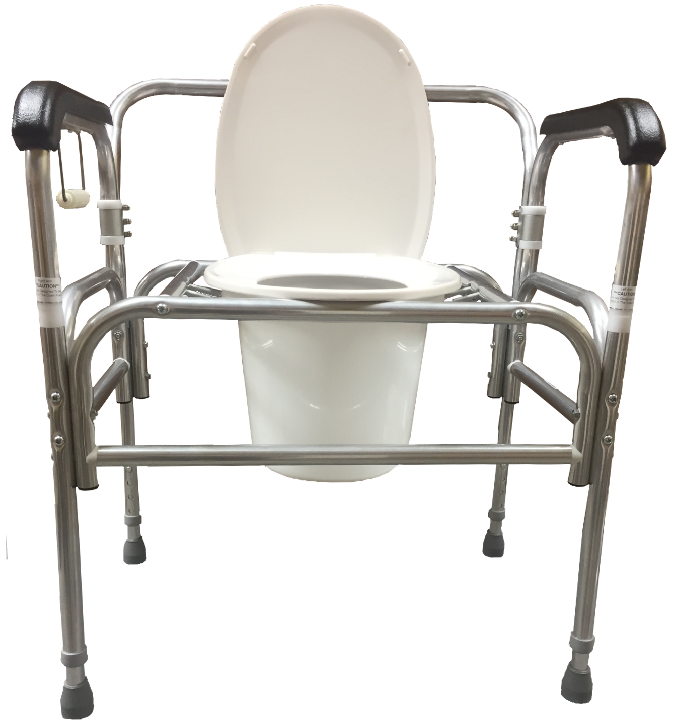 Model 724DAU Bariatric Bedside Commodes with Swing Away Arms